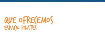 Espacio Pilates